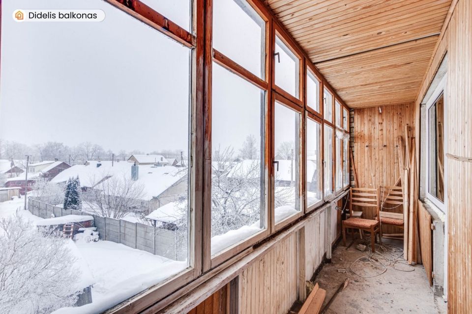 Parduodamas erdvus 1 kambario butas Radvili&scaron;kyje, J. Jaramino g.