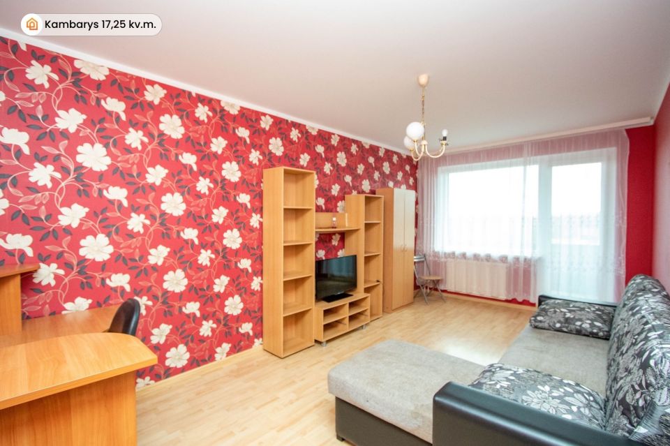 Parduodamas erdvus 1 kambario butas Rėkyvoje, Energetikų g. 1A, &Scaron;iauliuose