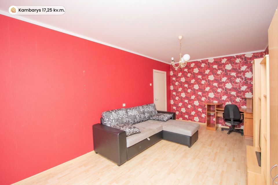 Parduodamas erdvus 1 kambario butas Rėkyvoje, Energetikų g. 1A, &Scaron;iauliuose