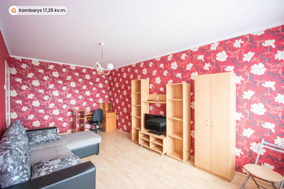 Parduodamas erdvus 1 kambario butas Rėkyvoje, Energetikų g. 1A, &Scaron;iauliuose
