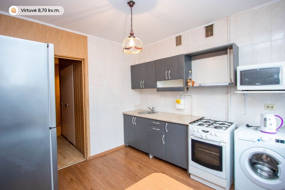 Parduodamas erdvus 1 kambario butas Rėkyvoje, Energetikų g. 1A, &Scaron;iauliuose