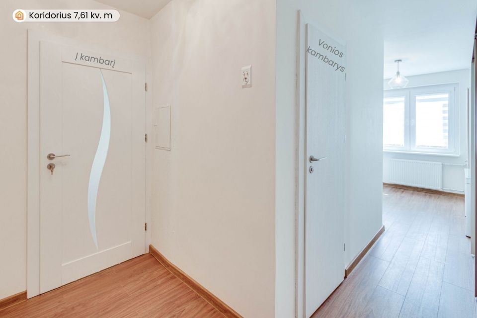 Parduodamas erdvus 1 kambario butas &Scaron;iauliuose, Kviečių g.