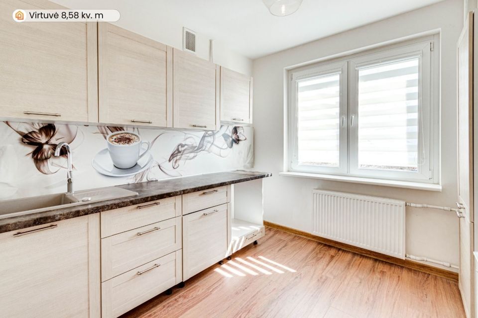 Parduodamas erdvus 1 kambario butas &Scaron;iauliuose, Kviečių g.