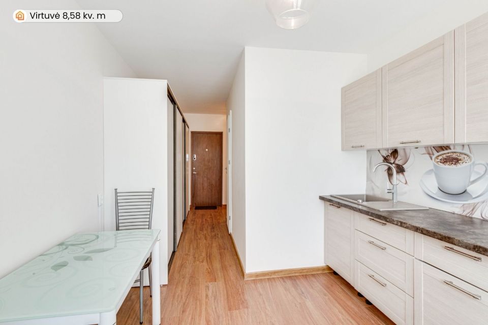 Parduodamas erdvus 1 kambario butas &Scaron;iauliuose, Kviečių g.