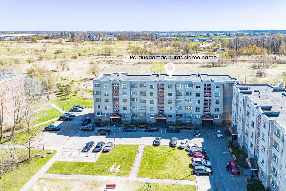 Parduodamas erdvus 1 kambario butas &Scaron;iauliuose, Kviečių g.