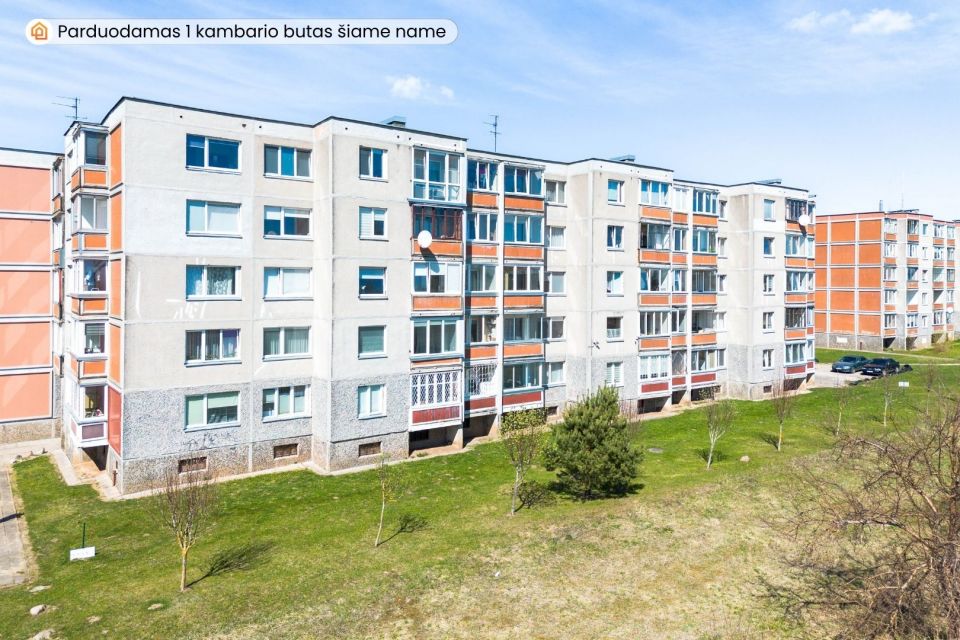 Parduodamas erdvus 1 kambario butas &Scaron;iauliuose, Kviečių g.