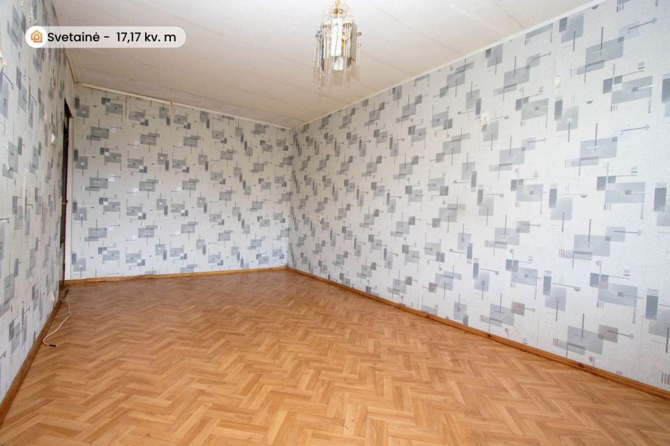 Parduodamas erdvus 2 kambarių butas Akmenės r., Ventoje, Žemaičių g. 47