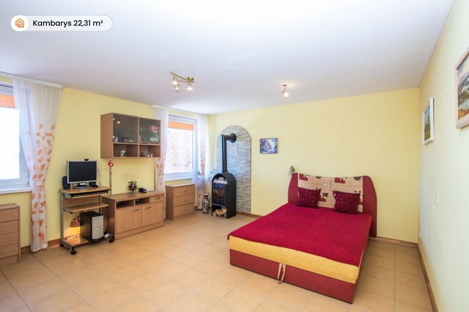 Parduodamas erdvus 45,12 kv.m. 1 kambario butas su grindiniu &scaron;ildymu Skuode, Vytauto g. 61