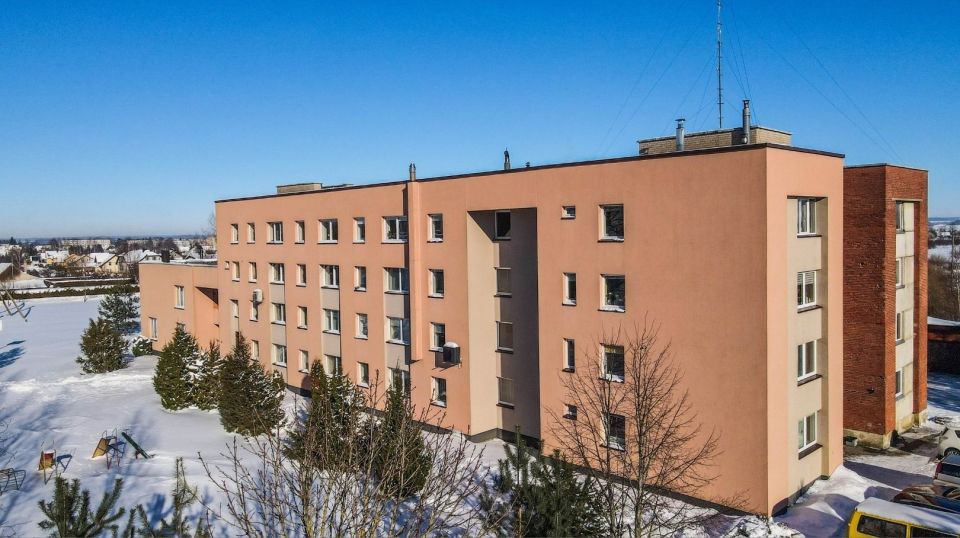 Parduodamas erdvus 45,12 kv.m. 1 kambario butas su grindiniu &scaron;ildymu Skuode, Vytauto g. 61