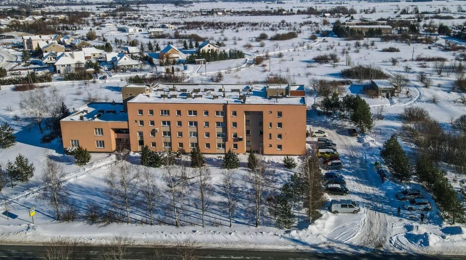 Parduodamas erdvus 45,12 kv.m. 1 kambario butas su grindiniu &scaron;ildymu Skuode, Vytauto g. 61