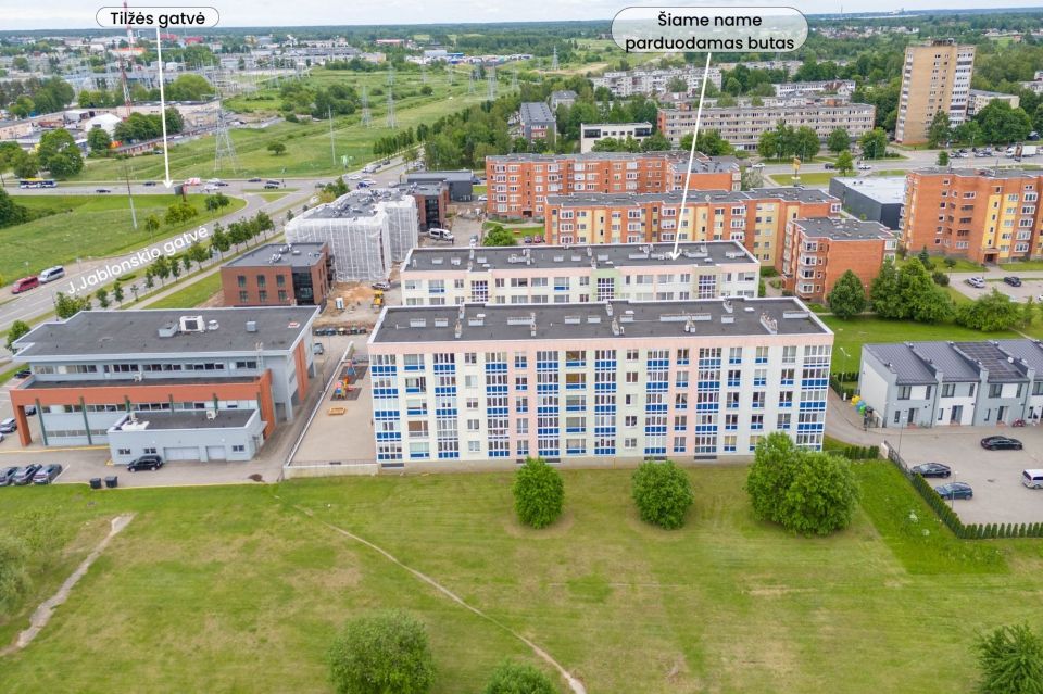 Parduodamas erdvus 4 kambarių butas su požeminiu parkingu Pauk&scaron;čių takas 2A, &Scaron;iauliai