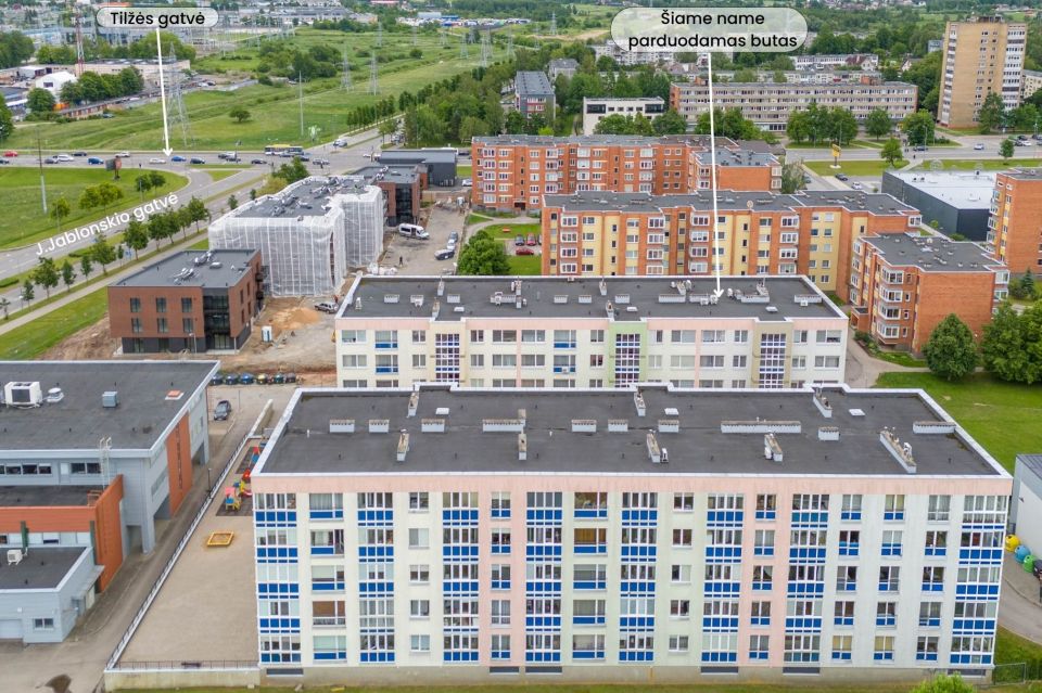 Parduodamas erdvus 4 kambarių butas su požeminiu parkingu Pauk&scaron;čių takas 2A, &Scaron;iauliai
