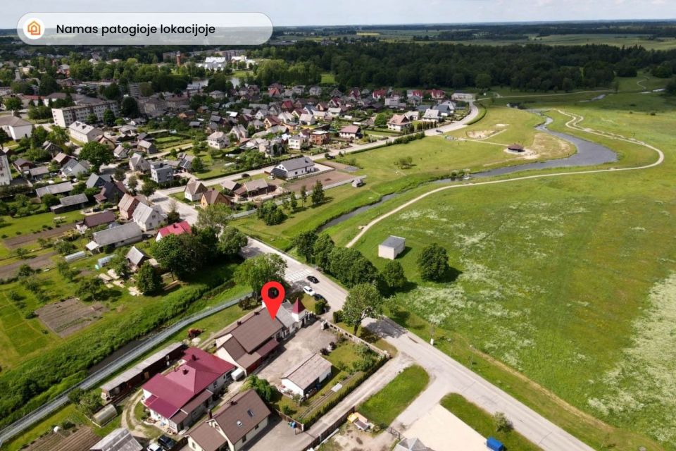 Parduodamas erdvus ir funkcionalus 236,76 kv. m gyvenamas namas Rietave – puikus pasirinkimas šeimai arba komercinei veiklai