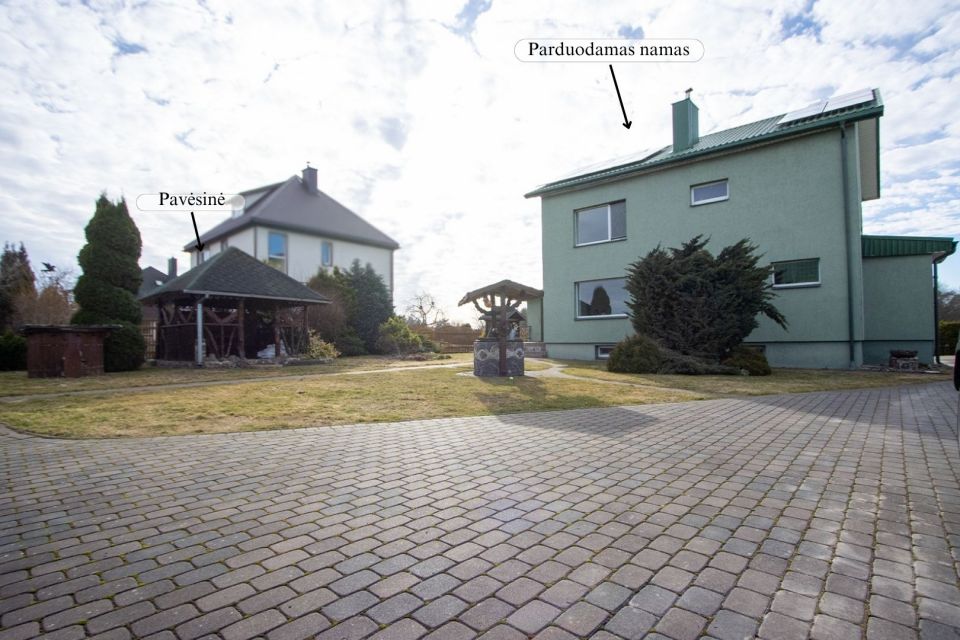 Parduodamas erdvus ir jaukus namas Bir&scaron;tone su 18 a. žemės sklypu