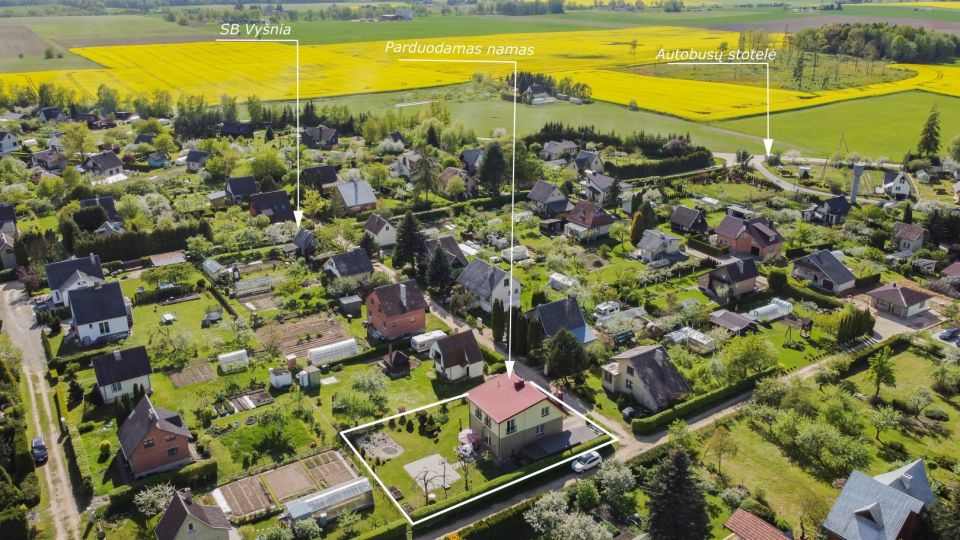 Parduodamas erdvus mūrinis gyvenamasis namas prie Bubių tvenkinio, Šiaulių r., Jakštaičių k., Saulėtekio g.10