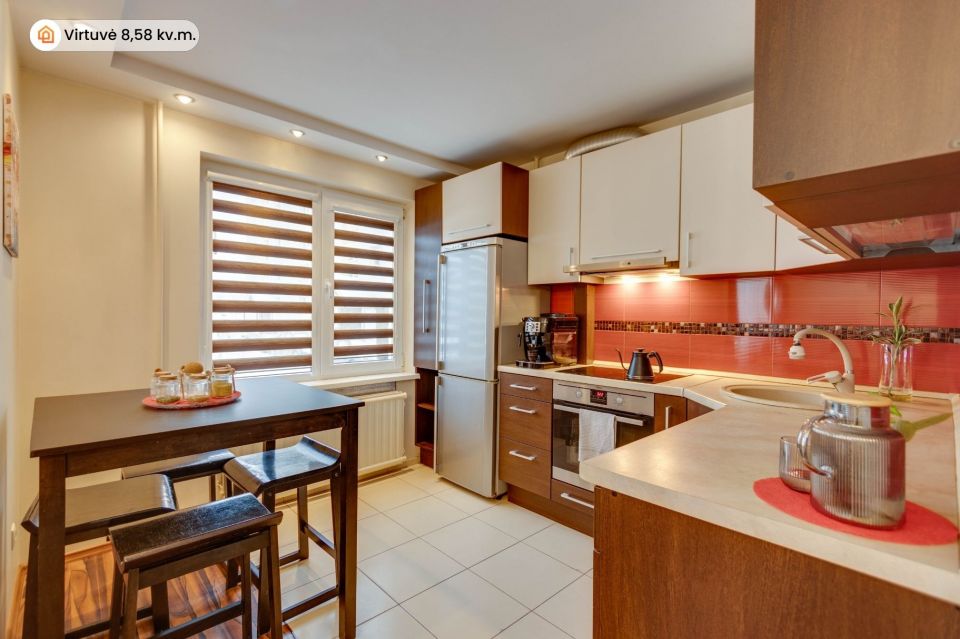 Parduodamas erdvus perplanuotas trijų kambarių butas K.Korsako g.43, &Scaron;iauliai