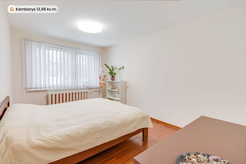 Parduodamas erdvus perplanuotas trijų kambarių butas K.Korsako g.43, &Scaron;iauliai