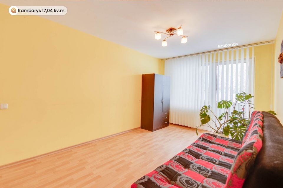 Parduodamas erdvus perplanuotas trijų kambarių butas K.Korsako g.43, &Scaron;iauliai