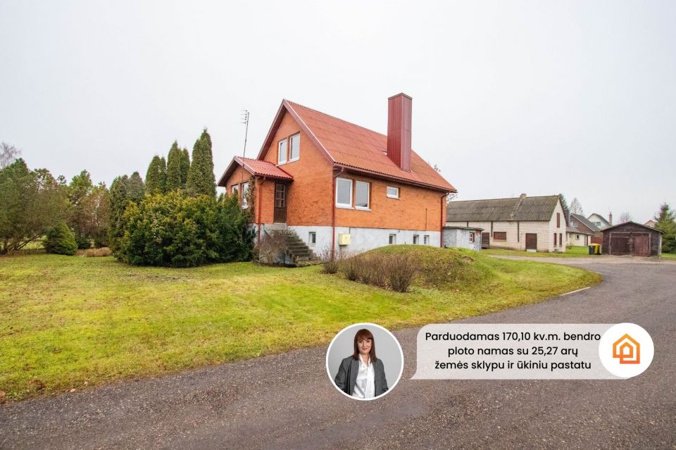 Parduodamas gyvenamas 170,10 kv.m. namas Naisiuose, Beržini&scaron;kės g. 6