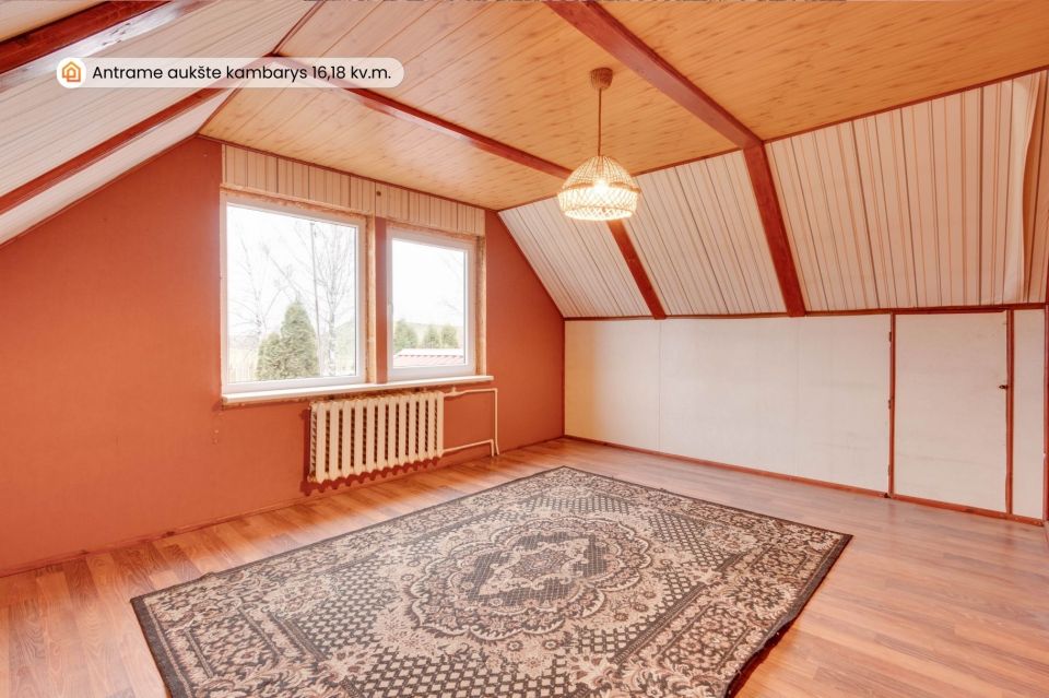 Parduodamas gyvenamas 170,10 kv.m. namas Naisiuose, Beržini&scaron;kės g. 6