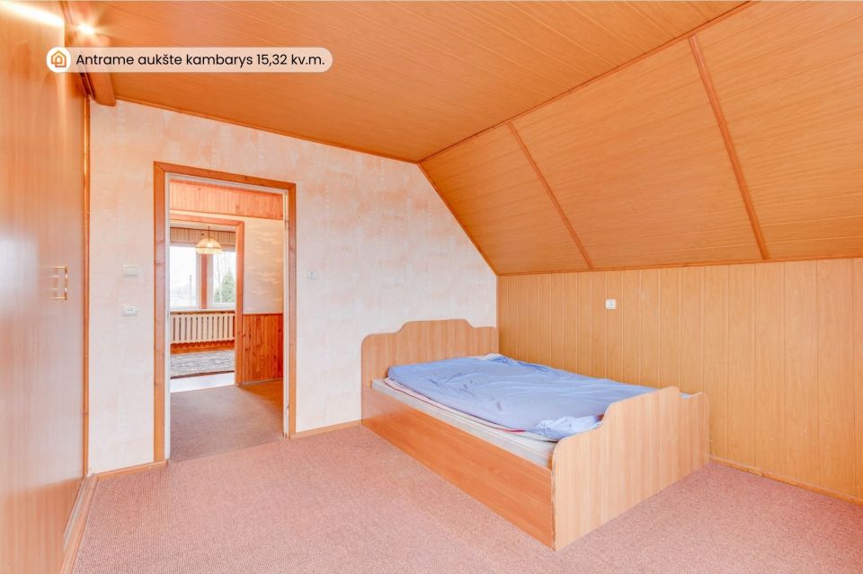 Parduodamas gyvenamas 170,10 kv.m. namas Naisiuose, Beržini&scaron;kės g. 6