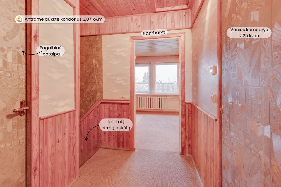 Parduodamas gyvenamas 170,10 kv.m. namas Naisiuose, Beržini&scaron;kės g. 6