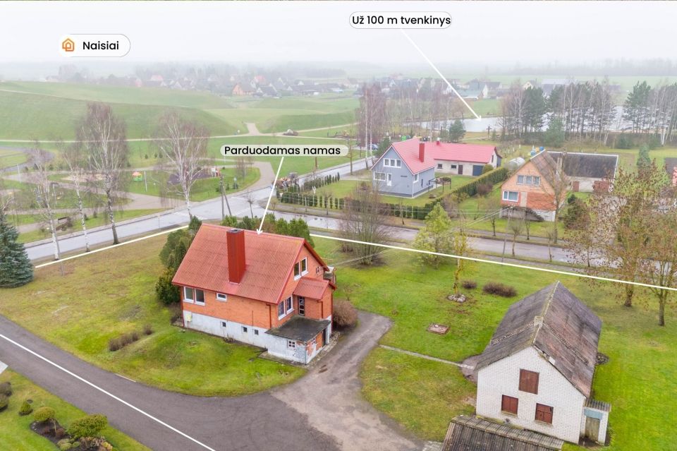 Parduodamas gyvenamas 170,10 kv.m. namas Naisiuose, Beržini&scaron;kės g. 6