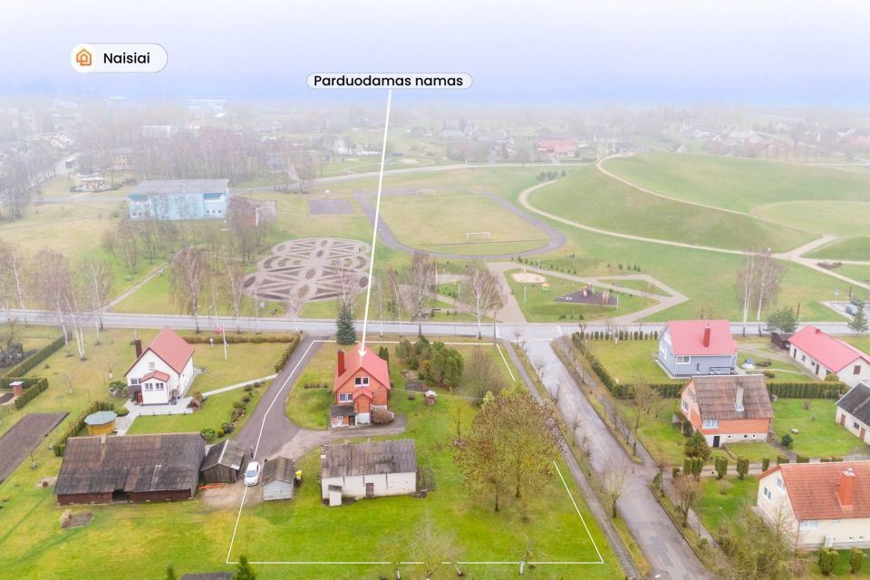 Parduodamas gyvenamas 170,10 kv.m. namas Naisiuose, Beržini&scaron;kės g. 6