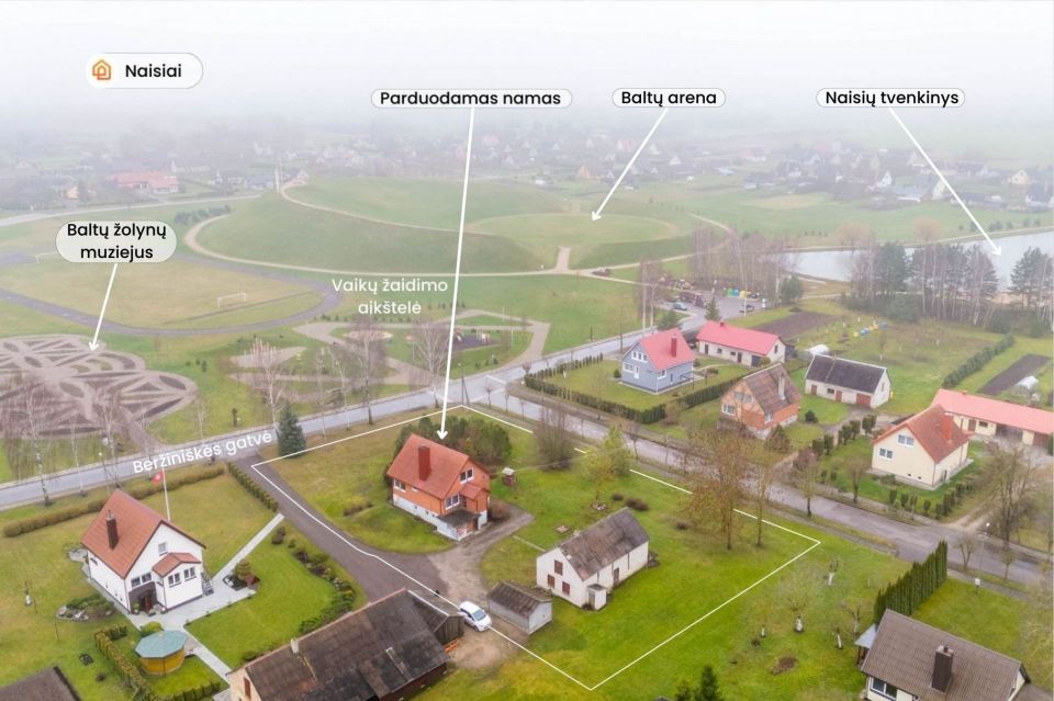 Parduodamas gyvenamas 170,10 kv.m. namas Naisiuose, Beržini&scaron;kės g. 6