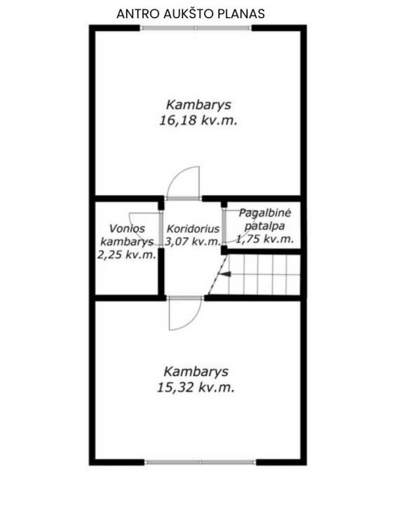 Parduodamas gyvenamas 170,10 kv.m. namas Naisiuose, Beržini&scaron;kės g. 6