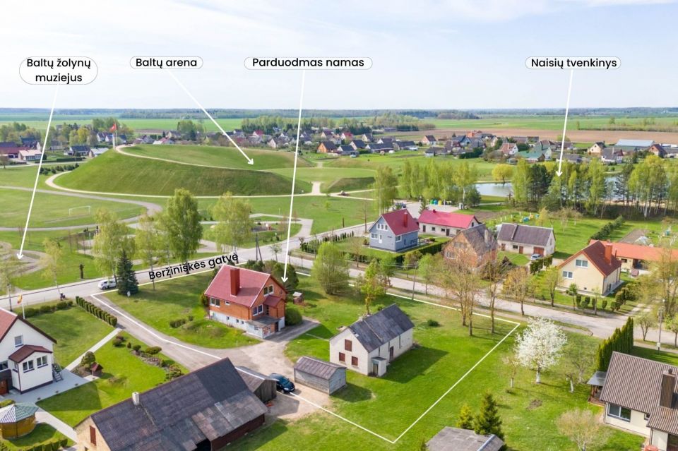 Parduodamas gyvenamas 170,10 kv.m. namas Naisiuose, Beržini&scaron;kės g. 6