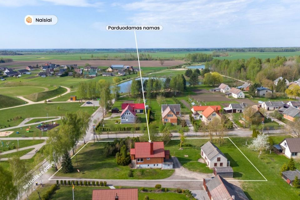 Parduodamas gyvenamas 170,10 kv.m. namas Naisiuose, Beržini&scaron;kės g. 6