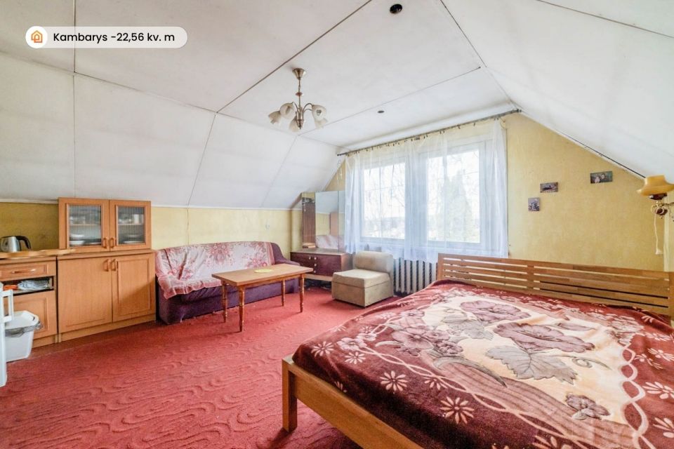 Ramioje vietoje! Parduodamas gyvenamasis namas Akmenės r., Daubi&scaron;kių k., Beržų g. 23