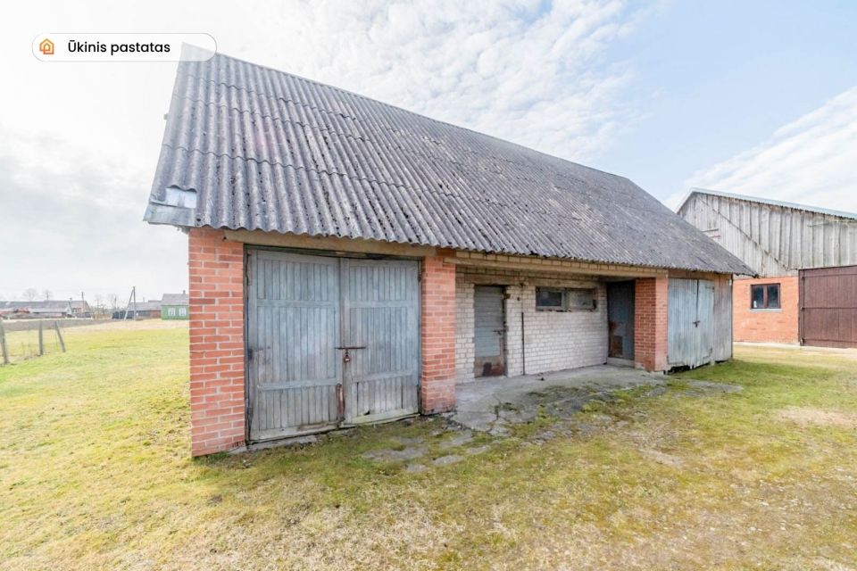 Ramioje vietoje! Parduodamas gyvenamasis namas Akmenės r., Daubi&scaron;kių k., Beržų g. 23