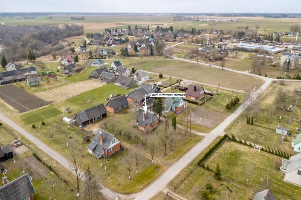 Ramioje vietoje! Parduodamas gyvenamasis namas Akmenės r., Daubi&scaron;kių k., Beržų g. 23