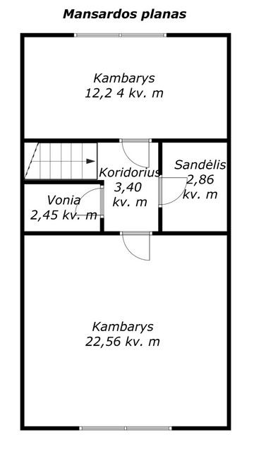 Ramioje vietoje! Parduodamas gyvenamasis namas Akmenės r., Daubi&scaron;kių k., Beržų g. 23