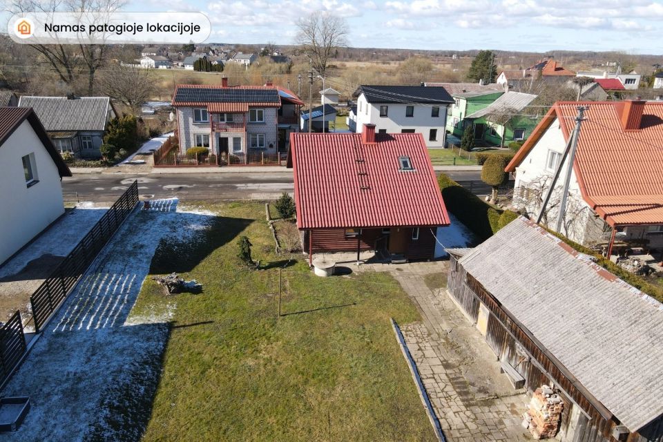 Parduodamas gyvenamasis namas su 13 arų sklypu, Skuode, Birutės g.