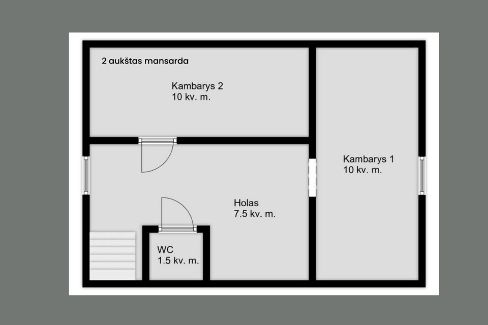 Parduodamas gyvenamasis namas su 13 arų sklypu, Skuode, Birutės g.