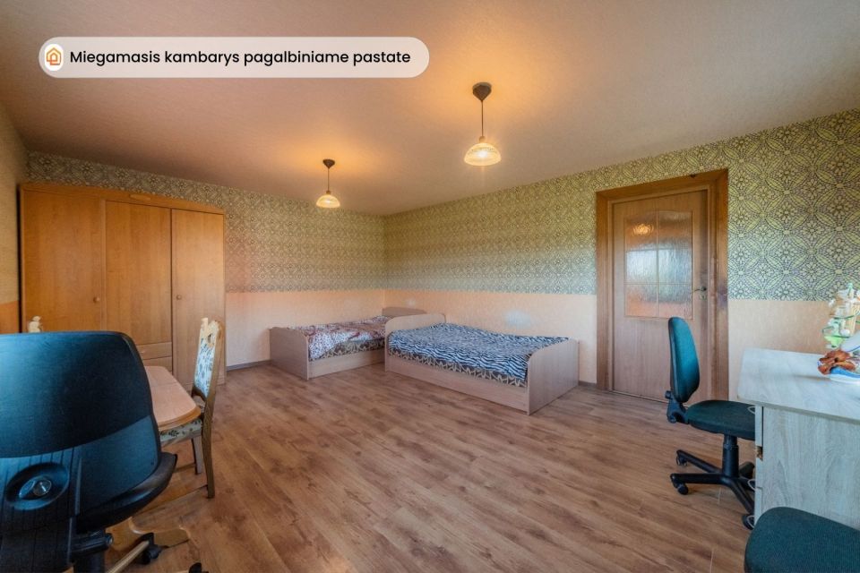 Parduodamas gyvenamasis namas su pirtimi ir pagalbiniais pastatais Šiaurės g. 18, Mažeikiuose