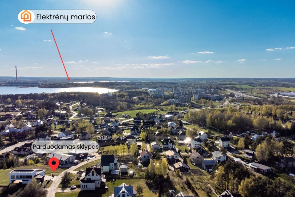 Parduodamas gyvenamosios paskirties žemės sklypas Alinkos g., 53D Elektrėnų m.