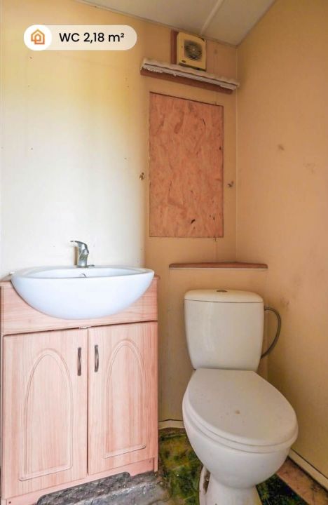 Parduodamas mobilus namelis su 13,42 arų žemės sklypu, Kretingos r. sav., Vydmantų sen. Kiauleikių k., Baltijos aklg.