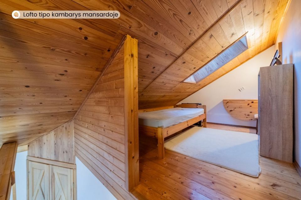 Parduodamas išskirtinio išplanavimo, kokybiškomis medžiagomis įrengtas namas Noreikių k., Šiaulių r.