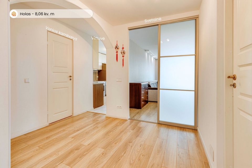 Parduodamas itin erdvus 3 kambarių butas &Scaron;iauliuose, Lyros g., pro kurio langus atsiveria plati miesto panorama!