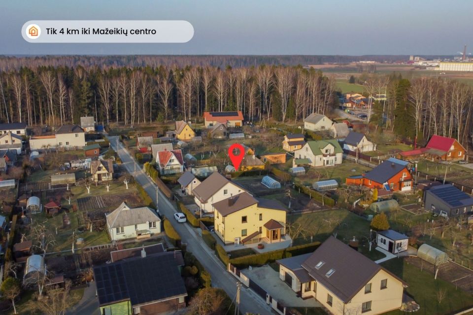 Parduodamas jaukus ir modernus namas Troškučių k., Šaltinėlio g., Mažeikių r.