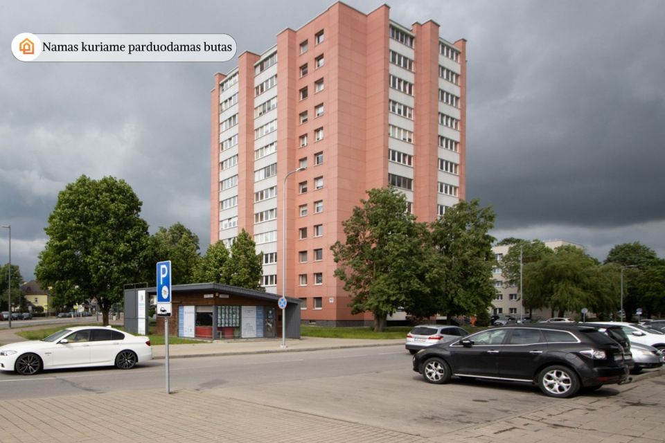 Parduodamas jaukus ir stilingai įrengtas 2 kambarių butas Marijampolėje, Kauno g., renovuotame name