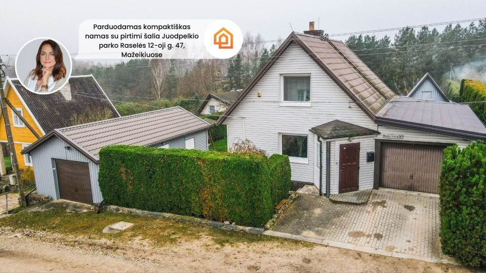 Parduodamas jaukus namas &scaron;alia Juodpelkio parko Mažeikiuose