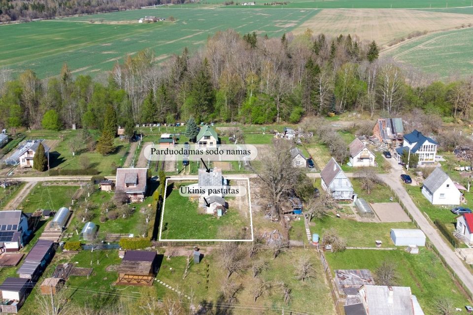 Parduodamas jaukus sodo namas su 9.5 a. sklypu Babtų sen., Kauno raj. Gaižuvėlės k. Neries g.