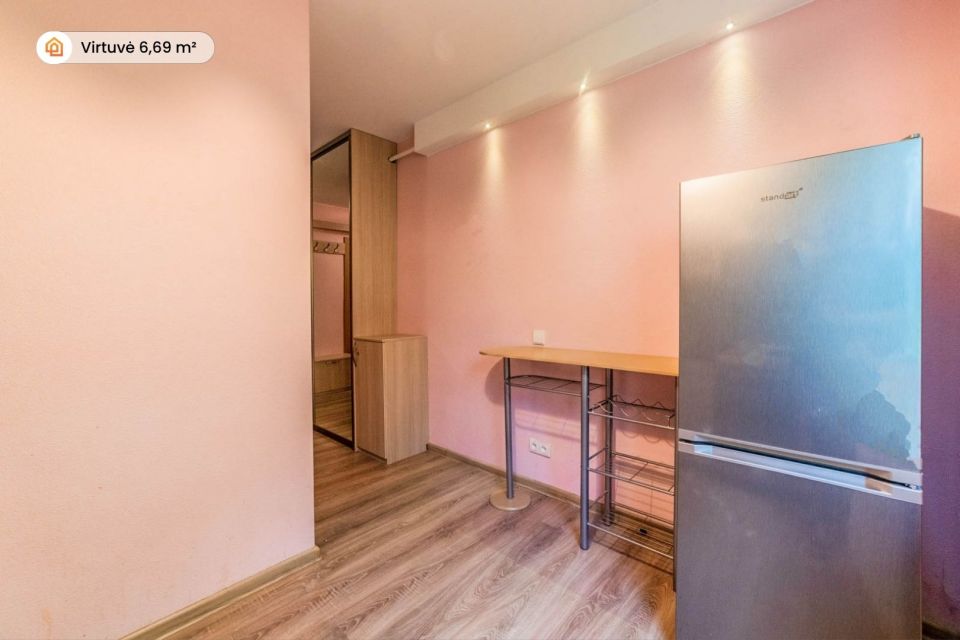 Parduodamas jaukus, šviesus ir tvarkingas 1 kambario butas Naujakiemio g. 22, Klaipėdoje