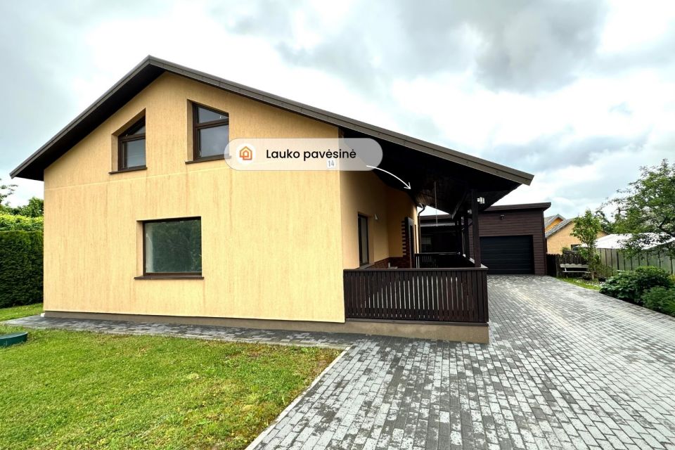 Parduodamas kompaktiškas 1 aukšto gyvenamasis namas Narvydžių k., Skuodo r., Sodo takas 14
