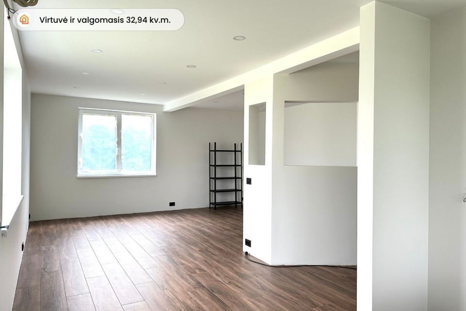 Parduodamas kompaktiškas 1 aukšto gyvenamasis namas Narvydžių k., Skuodo r., Sodo takas 14